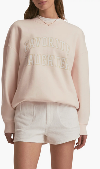 Rosewater/Snow Collegiate Sweatshirt