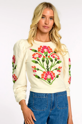 Jasmine Top Indian Flower Ivory
