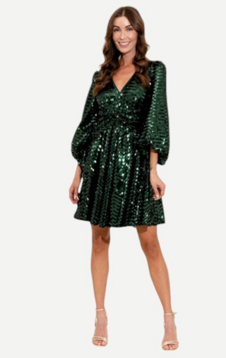Cher Dress Tinsel