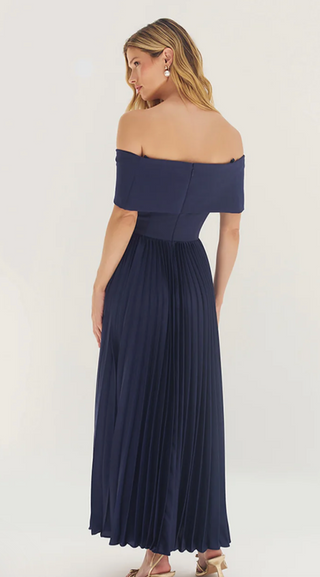 Navy STOCKTON DRESS