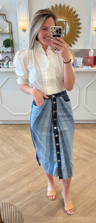 Zuri Top Bright White