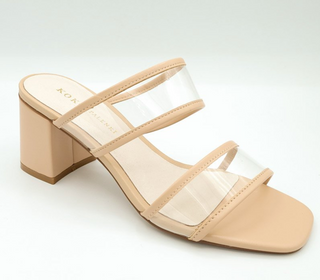 Ghost Nude Leather/Clear