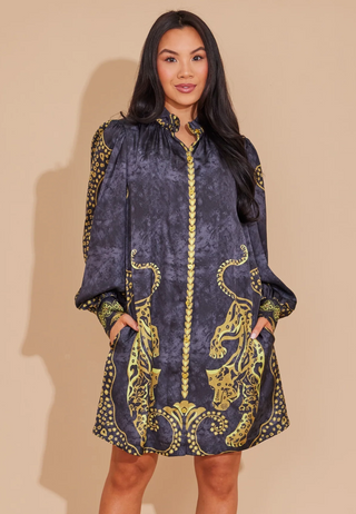 Nora Dress Pouncing Panther