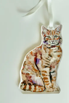 Ginger Cat" ornament