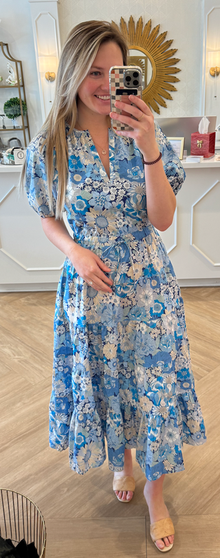 Natalie Dress Summers In the Sun Liberty Print