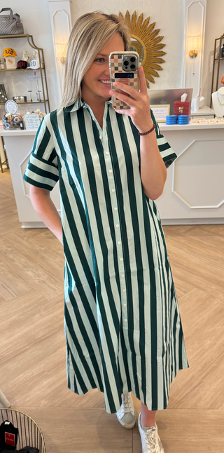 Gibbons Dress Dunlin Stripes