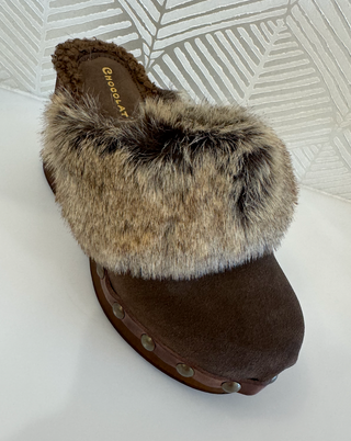 FADIA DARK BROWN SUEDE