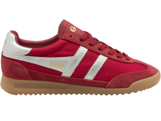 DEEP RED/SILVER WOMEN'S TORNADO SNEAKERS