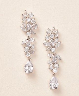 Avalon CZ Earrings | Silver