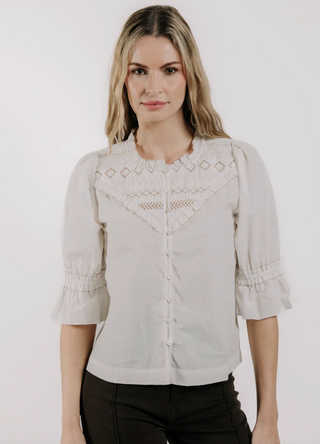 Sophie Top Bright White
