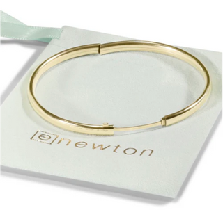 Cherish gold bangle bracelet small