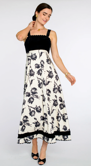 ANNALISA DRESS SNOW TULIP