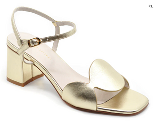 Sphere Gold Metallic Leather