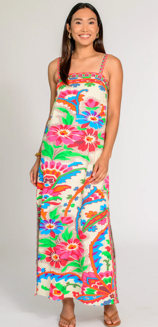 BETSY DRESS SCROLL W/ IT
