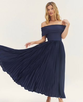 Navy STOCKTON DRESS