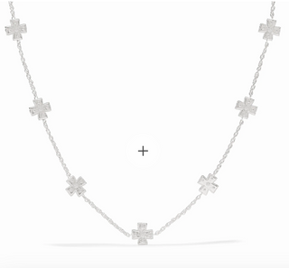 Canterbury Delicate Station Necklace- Sliver- Silver OS
