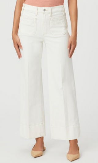 Anessa W/ Vintage Welt Patch Pockets + Wide Hem - Toasted Ecru