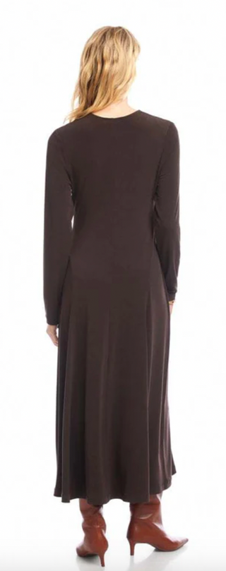 Brown KATE V-NECK