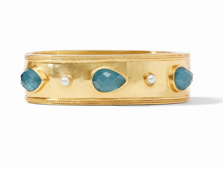 Canes Statement Hinge Bangle Peacock