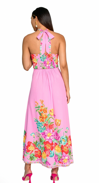 AUBREY DRESS TULIP TAPESTRY - COTTON CANDY Monkee's of Morehead City AUBREY DRESS TULIP TAPESTRY - COTTON CANDY Monkee's of Morehead City