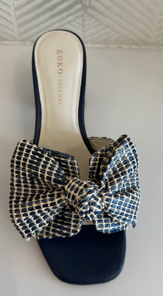KIM 2 NAVY RAFFIA
