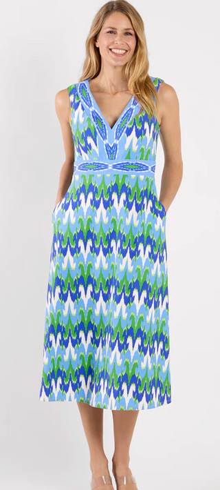 Bradley Paradise Ikat Cobalt