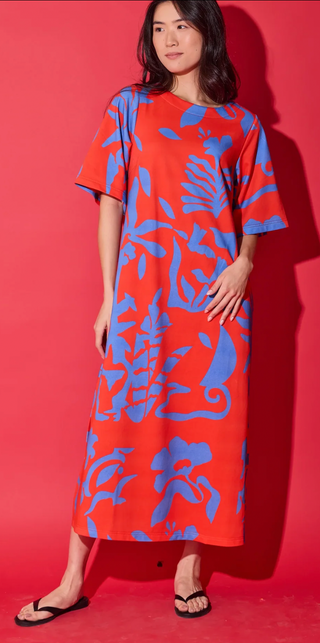 Tilly Dress- Rouge Majorelle