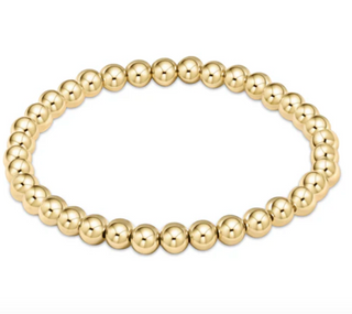 Classic Gold 5mm Bead Bracelet