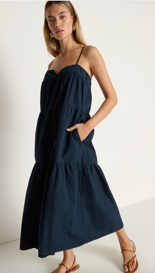 Meadow Midi Dress Night Sky