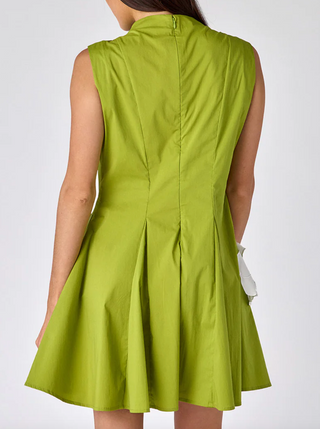 Declan Dress Grasshopper