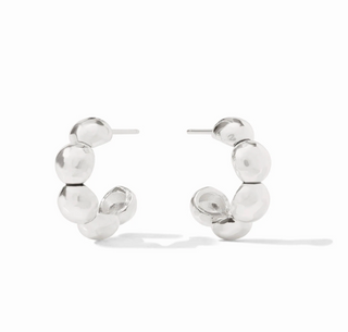 Solara Nova Hoop Silver Med