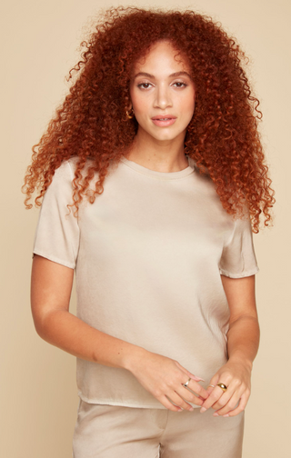 R5191 oyster woven blouse