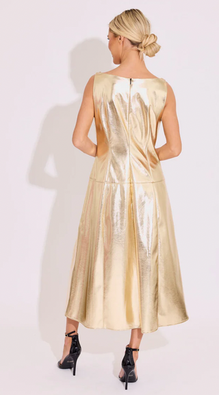 Selena Dress Gold
