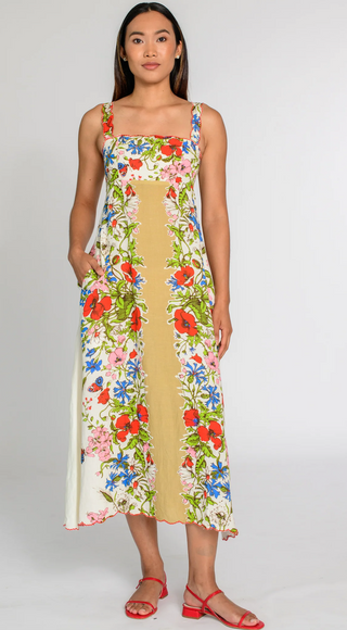 ANNALISA DRESS BUTTERFLY GARDEN