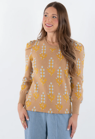Julia Sweater- Bluebonnet