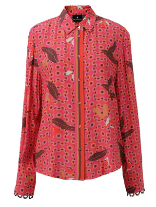 TANISHA BLOUSE BEETROOT
