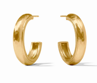 Cannes hoop Gold Medium