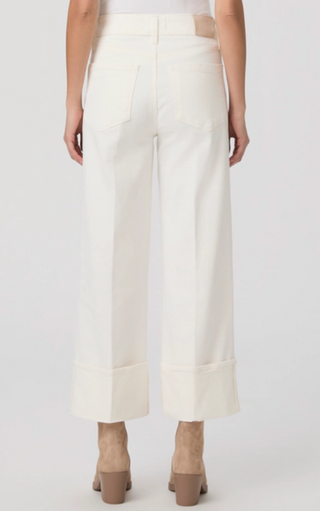 Sasha Ankle W/ Wide Cuff - Tonal Ecru