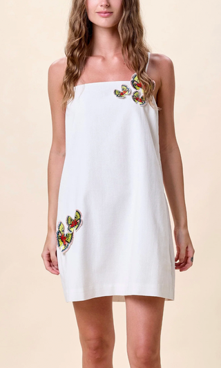 White PARVANA MINI DRESS