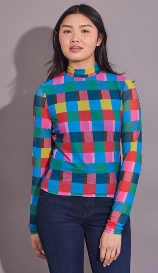 Eliza Top Holiday Check