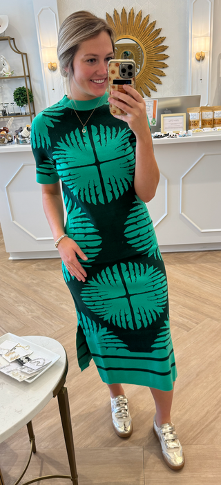 Scout Sweater Dress Palm Royale