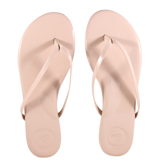 Buff Patent Indie Classic Thin Strap Sandal