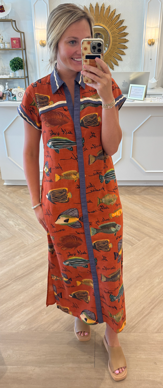 IVA MIDI NAUTICAL FISH