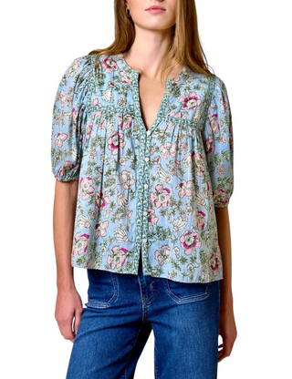 Maisle Blouse Luna Flora Print