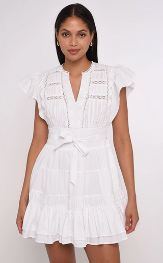 Madelyn Mini Dress Bright White