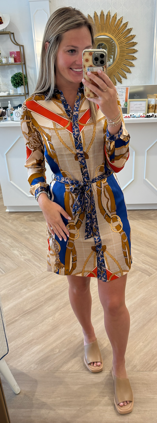 Maeve silk status dress