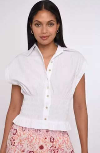 Rolo Sleeveless Top Bright White