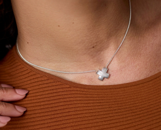 Catalina X Delicate Necklace Silver -OS