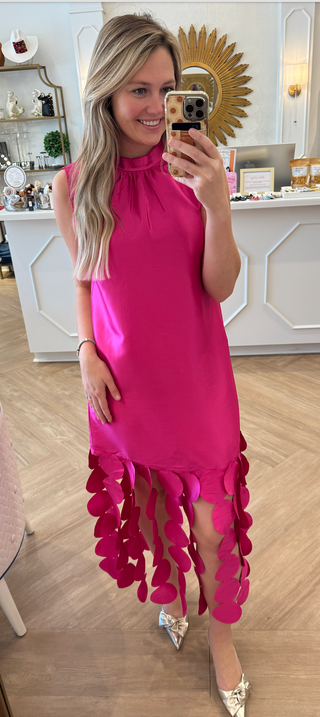 Ponce Party Dress Mollie Pink