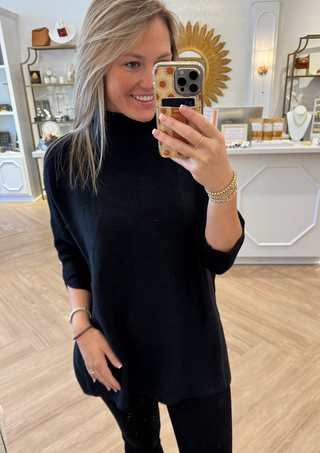 Black Boho Tunic
